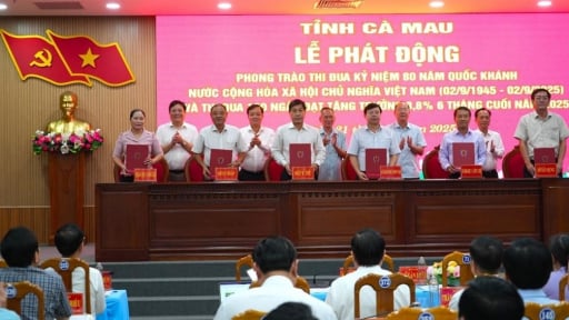 Tỉnh Cà Mau phát động 180 ngày thi đua để đạt được một mục tiêu quan trọng, sau hơn 20 ngày sáp nhập với Bạc Liêu