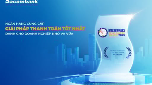 Sacombank - Ngân hàng cung cấp giải pháp thanh toán tốt nhất dành cho doanh nghiệp nhỏ và vừa