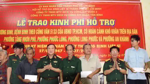 Chính sách hỗ trợ thương, bệnh binh đi vào cuộc sống qua Công văn 5133 của UBND TP.HCM