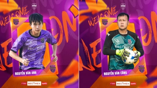 Becamex TP.HCM chiêu mộ 2 nhà vô địch V.Legue