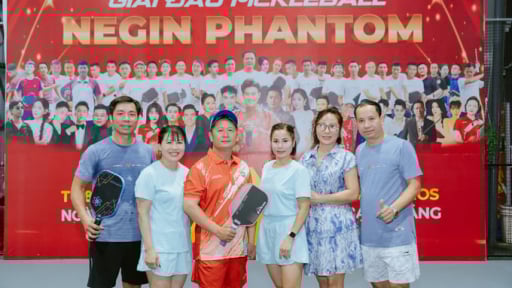 Giải đấu Pickleball Negin Phantom 2025: Cảm xúc và tinh thần thể thao đích thực