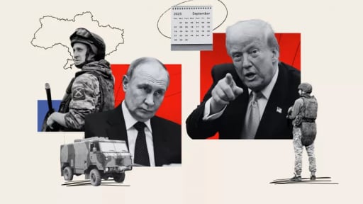 Nga chạy đua giành lợi thế lớn tại Ukraine trước thời hạn 50 ngày của ông Trump