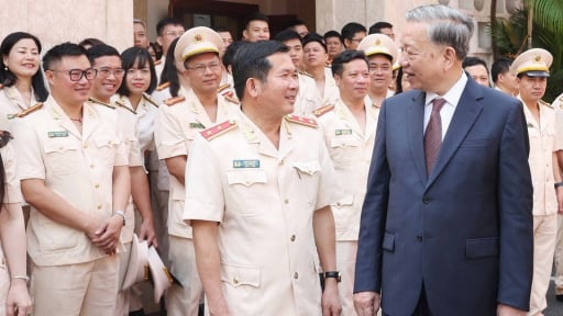 Tổng Bí thư Tô Lâm thăm Cục An ninh chính trị nội bộ, Bộ Công an