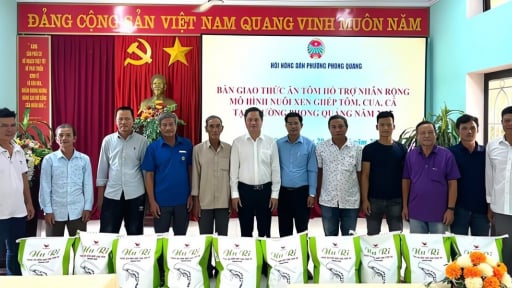 Hội Nông dân thành phố Huế hỗ trợ hàng chục hộ hội viên phát triển nuôi trồng thủy sản 