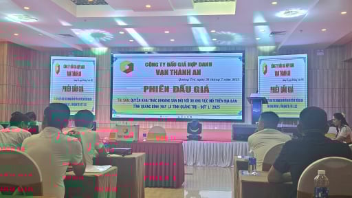 Đấu giá mỏ khoáng sản ở Quảng Trị mới: Có mỏ đá vôi tăng gấp 17,25 lần giá khởi điểm