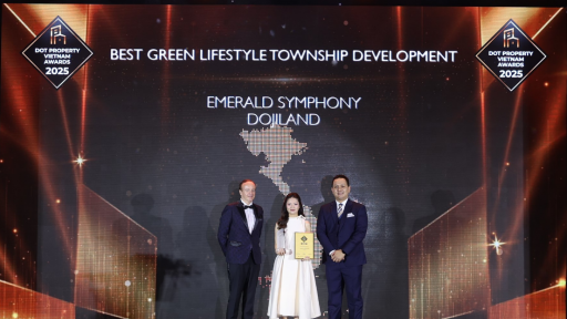 DOJI thắng lớn tại Dot Property Vietnam Awards 2025