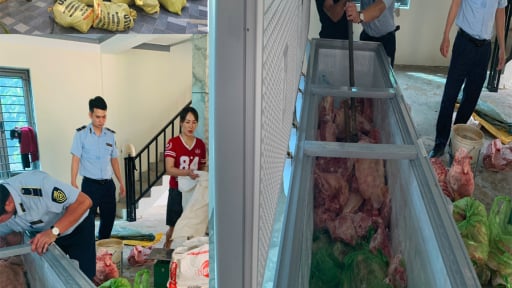 Tạm giữ hình sự 4 đối tượng định bán 1.600kg thịt nhiễm dịch tả lợn châu Phi ở Thanh Hóa