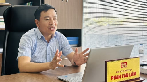 Nhà báo Phan Văn Lâm được giao phụ trách Tạp chí Pháp luật và Phát triển