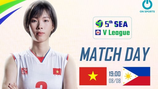 Xem trực tiếp bóng chuyền nữ SEA V.League 2025: Việt Nam vs Philippines