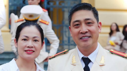 Hai Trung tá công an là diễn viên nổi tiếng trên phim truyền hình Việt