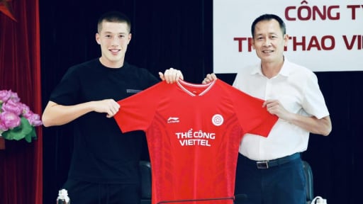 Thể Công Viettel có quyết định bất ngờ với tiền vệ Việt kiều Anh 1m88 Williams Lee