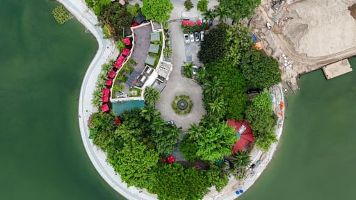 Thông tin mới nhất việc doanh nghiệp xin giữ gần 600m2 bán đảo hồ Đống Đa, Hà Nội sau khi bị thu hồi