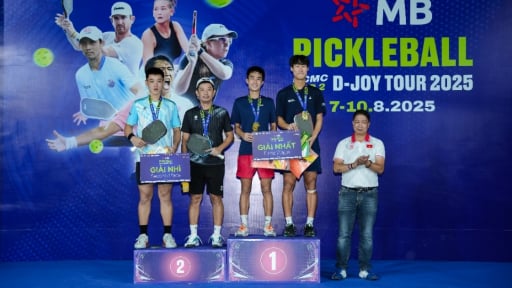 Giải MB Pickleball D-Joy Tour 2025 - HCMC Leg 2: Hơn 300 bộ huy chương, quy tụ VĐV từ 15 quốc gia
