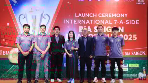 Giải bóng đá 7 người quốc tế Bia Saigon Dragon Cup 2025: Câu chuyện lan tỏa, nâng tầm loại hình bóng đá đặc sắc