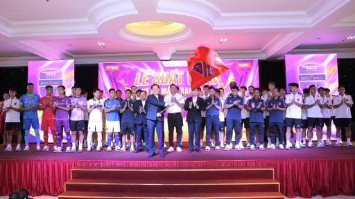 Becamex TP.HCM đặt mục tiêu top 3 V.League 2025/2026
