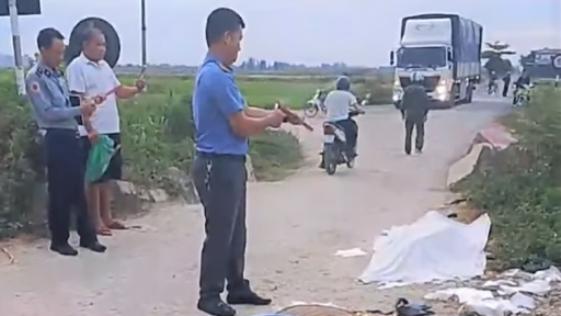 Băng qua đường sắt, người phụ nữ đi buôn cá bị tàu hỏa tông tử vong