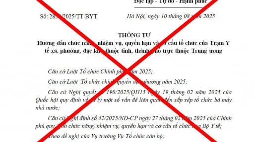 Bộ Y tế lên tiếng về văn bản giả mạo liên quan chức năng, nhiệm vụ của trạm y tế xã, phường