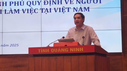 Tập huấn triển khai Nghị định 219 về người lao động nước ngoài làm việc tại Việt Nam