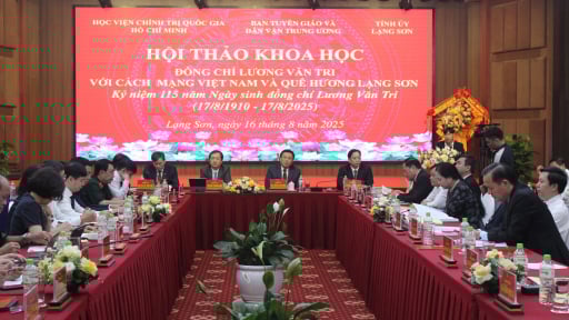 Lạng Sơn: Hội thảo khoa học kỷ niệm 115 năm ngày sinh đồng chí Lương Văn Tri 