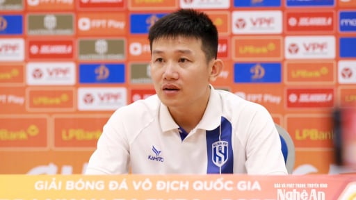 HLV Phan Như Thuật nói gì khi SLNA thất bại trước PVF-CAND?