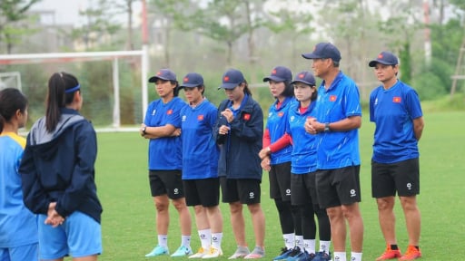 ĐT nữ Việt Nam tập trung tối đa cho trận tranh hạng ba