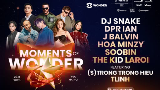 8Wonder công bố full dàn lineup, fan “vỡ òa” vì lần đầu nghệ sĩ Việt hát chung sân khấu với sao quốc tế