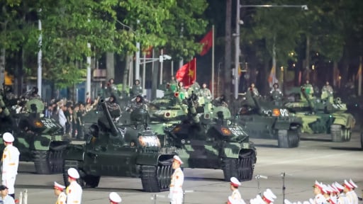 Khung cảnh hào hùng, khí thế của Tổng hợp luyện lần 1 trên Quảng trường Ba Đình lịch sử
