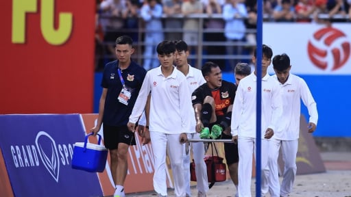 Dính chấn thương, Dụng Quang Nho phải nghỉ khoảng 1 tháng