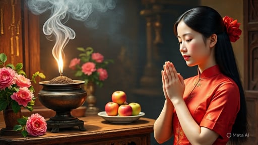 Văn khấn mùng 1 tháng 7 Âm lịch 2025 chính xác nhất, cầu mong gia đình bình an, may mắn, tránh xa xui xẻo