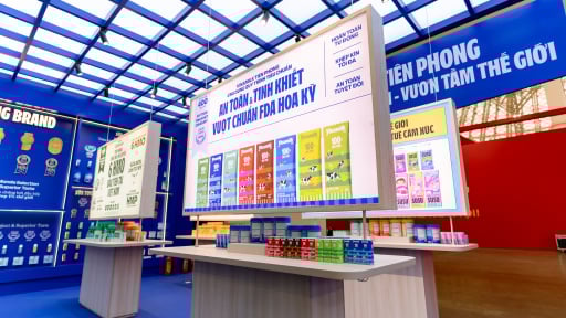 Vinamilk mang các công nghệ và tiêu chuẩn hàng đầu thế giới đến Triển lãm Thành tựu Đất nước 80 năm