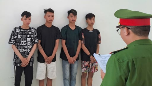 Đà Nẵng: Hàng chục thiếu niên tụ tập hỗn chiến, 4 kẻ cầm đầu bị bắt giam