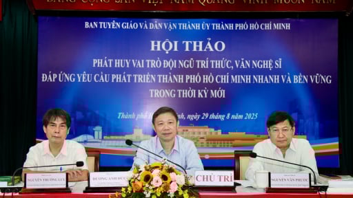 Ông Dương Anh Đức: 'Đội ngũ trí thức, văn nghệ sĩ chính là tài sản vô giá của xã hội'