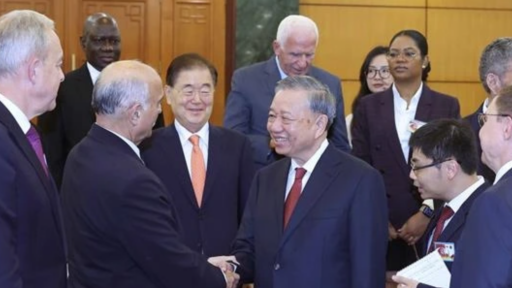 Tổng Bí thư Tô Lâm tiếp các trưởng đoàn chính Đảng dự lễ kỉ niệm 80 năm Cách mạng Tháng 8 và Quốc khánh 2/9