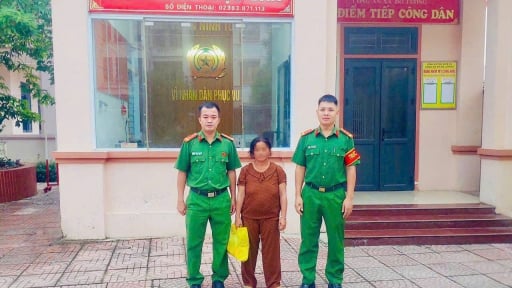 Người phụ nữ đi lạc hơn 2 tháng từ Sơn La vào Nghệ An, được công an giúp đoàn tụ với người thân