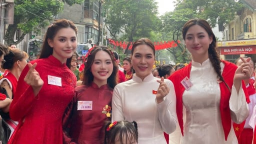 Mỹ Tâm rưng rưng xúc động, Hoa hậu Tiểu Vy, Lương Thùy Linh kể kỷ niệm khó quên về Lễ diễu binh, diễu hành kỷ niệm 2/9