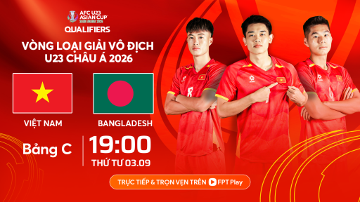 Xem trực tiếp U23 Việt Nam vs U23 Bangladesh trên kênh nào?