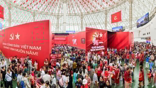 Hơn 1 triệu khách trong 3 ngày: Trung tâm Triển lãm Việt Nam tạo “cơn địa chấn” trải nghiệm