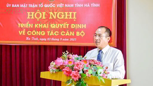 Phó trưởng thường trực Ban Nội chính Tỉnh ủy Hà Tĩnh làm Phó Chủ tịch Ủy ban MTTQ tỉnh