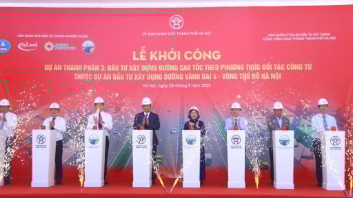 Khởi công cao tốc trên cao Vành đai 4 trị giá hơn 56.000 tỷ đồng cho “huyết mạch” mới của Thủ đô