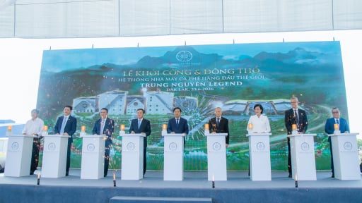 Khởi c&ocirc;ng nh&agrave; m&aacute;y c&agrave; ph&ecirc; lớn nhất Đ&ocirc;ng Nam &Aacute; tại Đắk Lắk