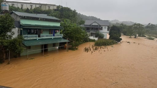 Mưa lũ ở Cao Bằng: Gần 186ha l&uacute;a, hoa m&agrave;u ngập &uacute;ng, Chủ tịch UBND tỉnh Cao Bằng ra c&ocirc;ng điện chủ động ứng ph&oacute;