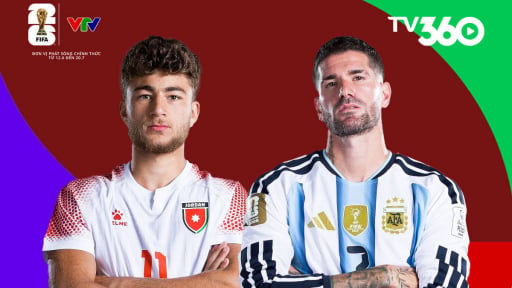 Link xem trực tiếp Jordan vs Argentina tr&ecirc;n VTV3 (9h00 ng&agrave;y 28/6, bảng J World Cup 2026)