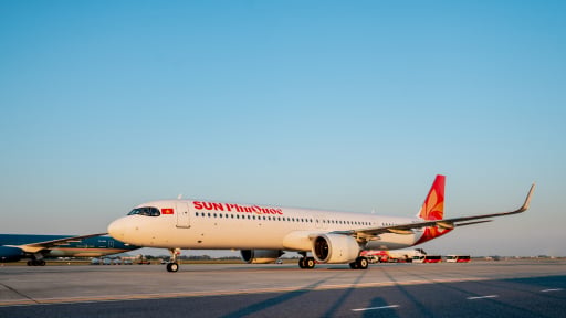 Bay thẳng từ Ph&uacute; Quốc v&agrave; TP. HCM đến Th&agrave;nh Đ&ocirc; chỉ chưa đầy 4 giờ bay c&ugrave;ng Sun PhuQuoc Airways