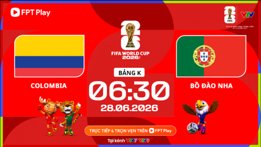 Nhận định tỷ số hiệp 1 Colombia vs Bồ Đ&agrave;o Nha (6h30 ng&agrave;y 28/6, bảng K World Cup 2026): Đại diện ch&acirc;u &Acirc;u vượt l&ecirc;n?
