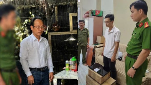 Bắt 2 người điều h&agrave;nh cơ sở sản xuất nước yến giả quy m&ocirc; lớn ở Vĩnh Long