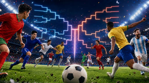 X&aacute;c định 9 cặp đấu v&ograve;ng 1/16 World Cup 2026: Argentina dễ thở, H&agrave; Lan v&agrave; Brazil gặp kh&oacute;