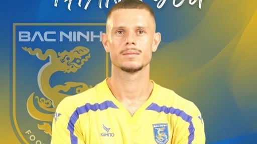 Rời Bắc Ninh FC, tiền đạo người Brazil cao 1m96 sang Th&aacute;i Lan thi đấu