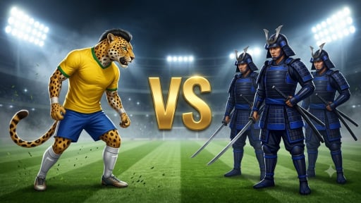 Muốn hạ Brazil, Nhật Bản phải thắng ở 5 mặt trận