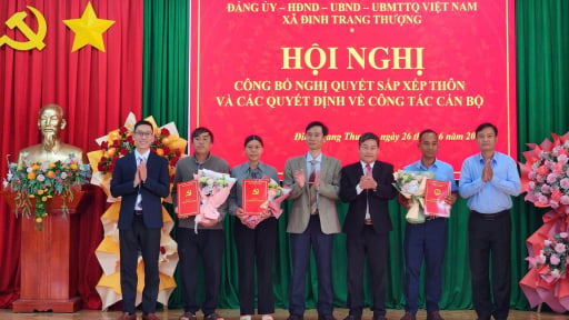 X&atilde; Đinh Trang Thượng ở L&acirc;m Đồng chỉ định Trưởng th&ocirc;n l&acirc;m thời sau s&aacute;p nhập, sắp xếp th&ocirc;n x&oacute;m th&agrave;nh c&ocirc;ng