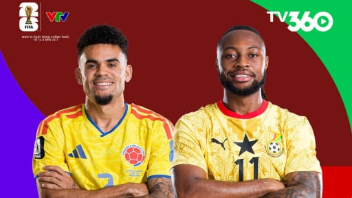 Link xem trực tiếp Colombia vs Ghana tr&ecirc;n VTV3 (8h30 ng&agrave;y 4/7, v&ograve;ng 1/16 World Cup 2026)
